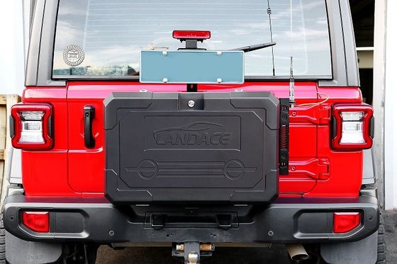 Hintertür-Erweiterungspaneel Aluminium-Speicherwerkzeugkasten für Jeep