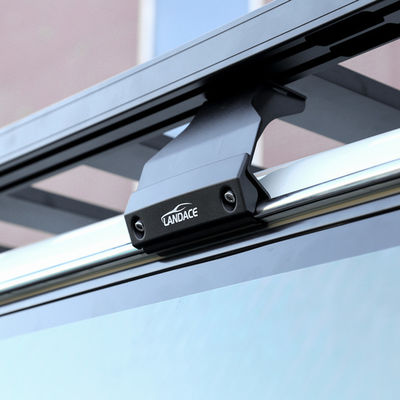 Universal 4X4 Aluminium Stahl Cargo Carrier Korb Dachregal für SUV Jimny Fj Cruiser 4runner 1540X1425mm