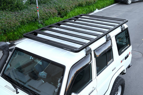 Universal 4X4 Aluminium Stahl Cargo Carrier Korb Dachregal für SUV Jimny Fj Cruiser 4runner 1540X1425mm