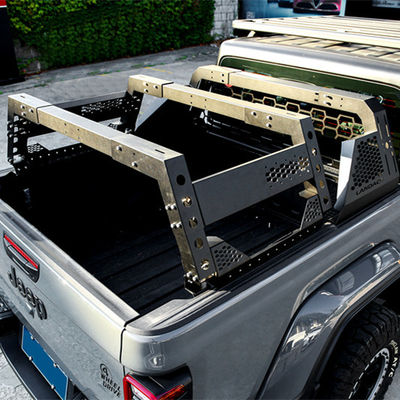 Silber schwarz Platzierung Stamm Mount Thorax Bett Rack System für Toyota Full-Size Truck Bett