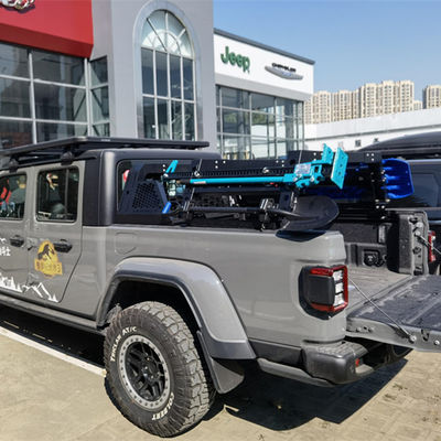 Silber schwarz Platzierung Stamm Mount Thorax Bett Rack System für Toyota Full-Size Truck Bett