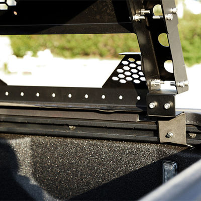 Silber schwarz Platzierung Stamm Mount Thorax Bett Rack System für Toyota Full-Size Truck Bett