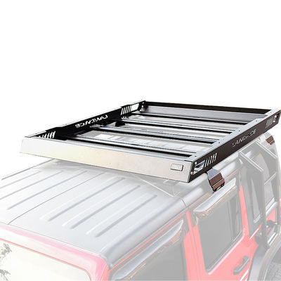 Schwarz-Pulver-beschichtetes Dachregal-Korb für Jeep Wrangler