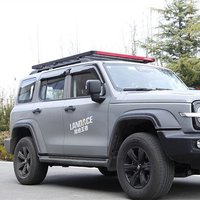 Universal-SUV-Dachträger-Frachtträger aus Aluminiumlegierung und SUS304 mit SUS304-Finixierung
