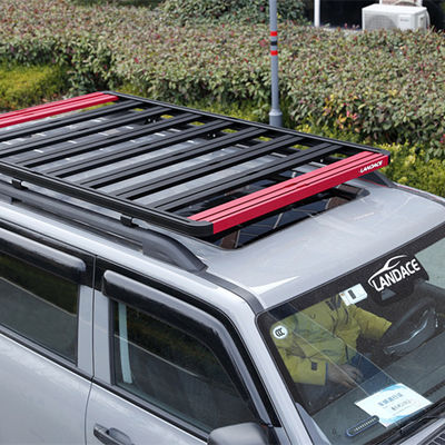 Universal-SUV-Dachträger-Frachtträger aus Aluminiumlegierung und SUS304 mit SUS304-Finixierung